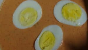 Egg bonda -boiled egg