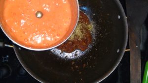 capsicum soya paneer gravy-tomato