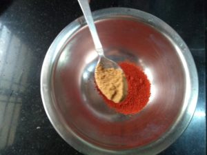 Tawa fish fry -Coriander-powder