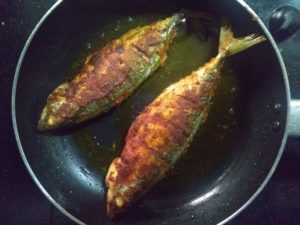 Tawa fish fry -fried