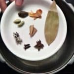 Veg biryani -whole spices