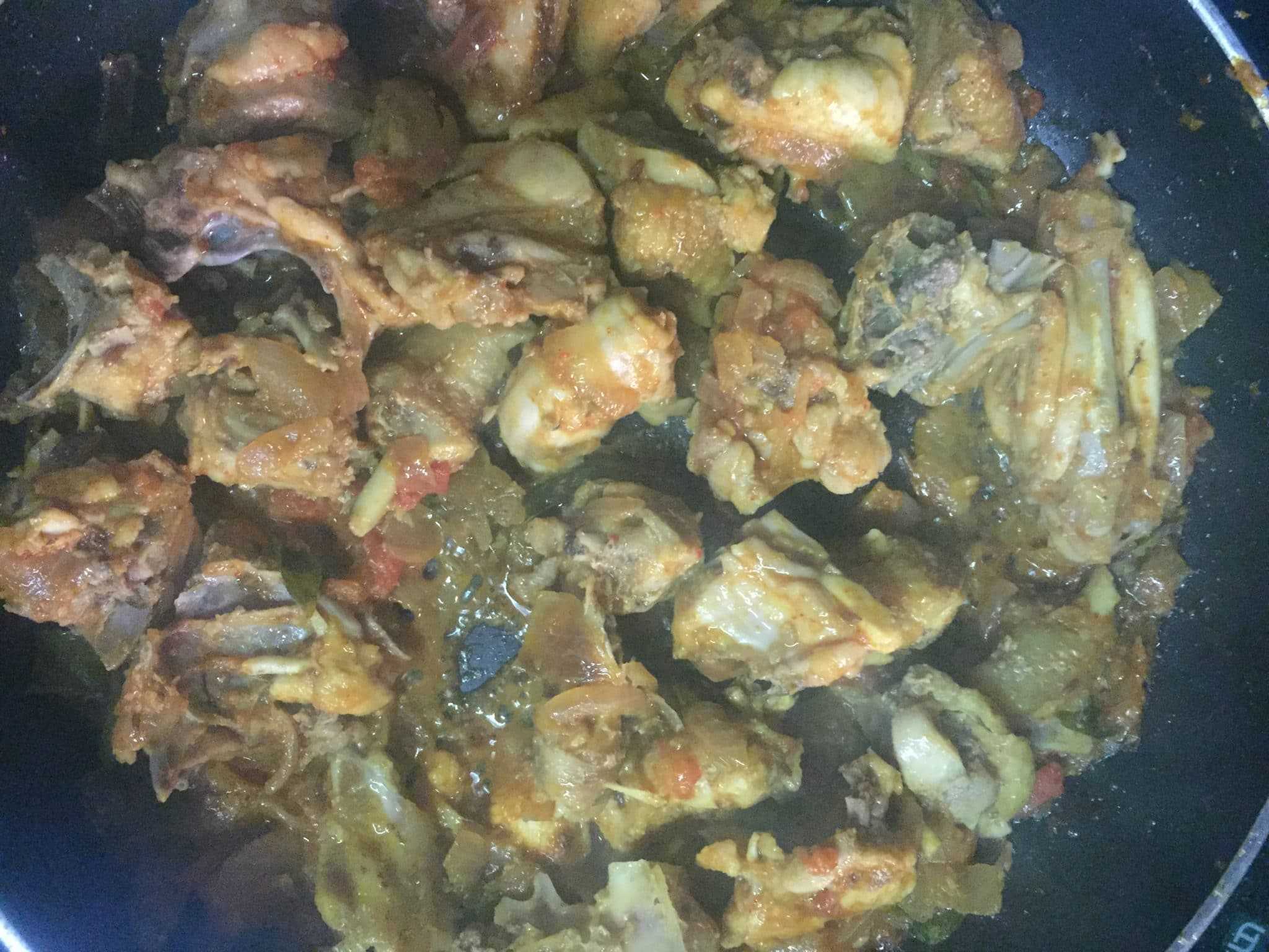 Country chicken pepper fry | Nattukozhi pepper fry learn with pictures