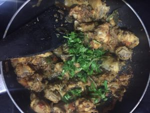 Country chicken pepper fry