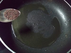 Mushroom masala - mustard