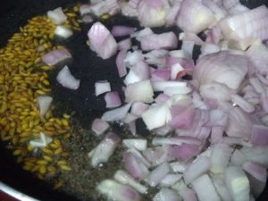Mushroom masala - onion