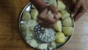 Aloo tikki - mash potati