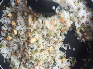 Veg fried rice - mix rice