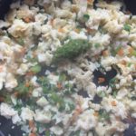 Egg fried rice - green chilli
