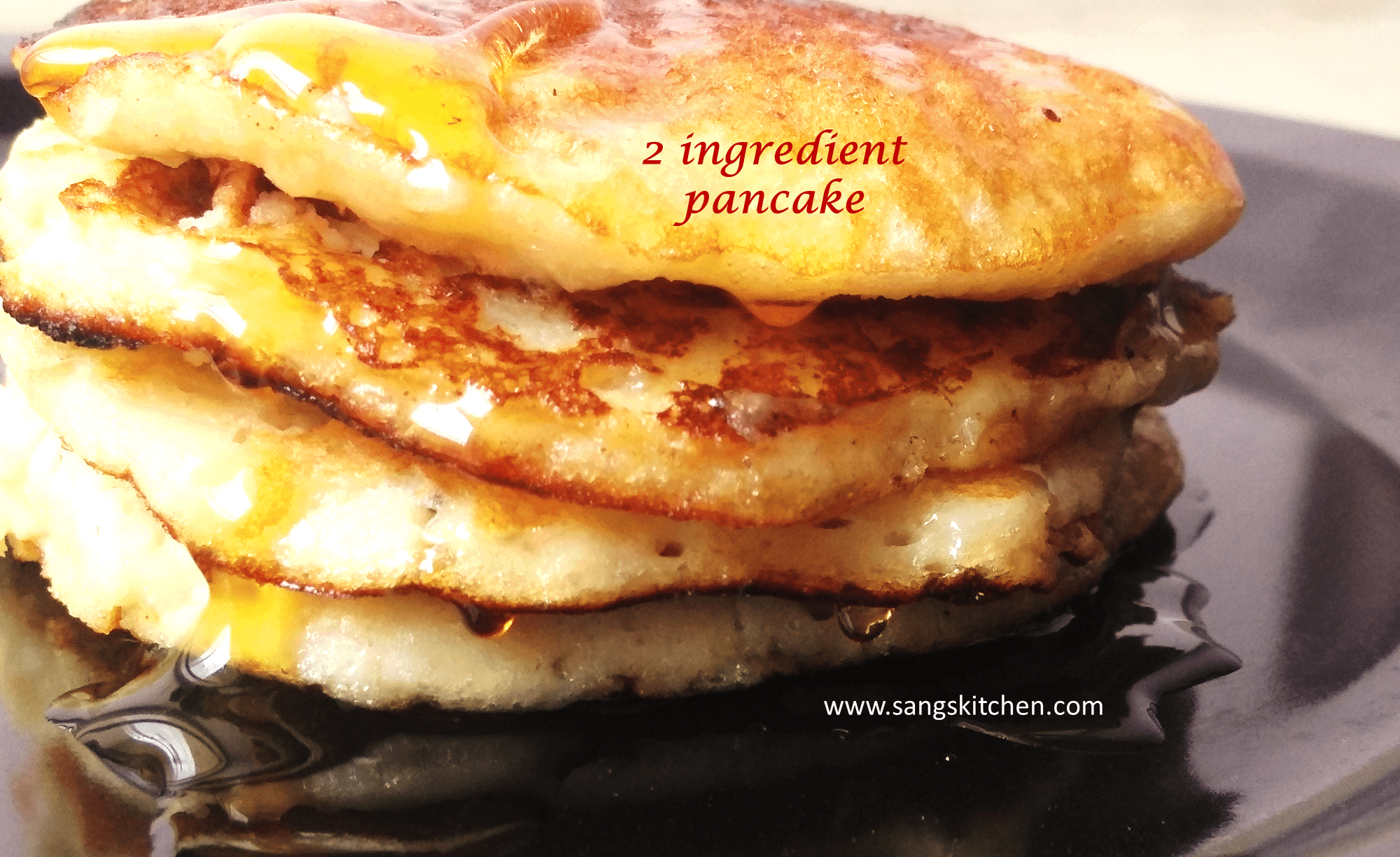 2 ingredient pancake -feature