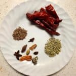 Chettinad chicken gravy- spices