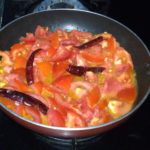 tomato chutney - red chillies