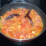 tomato chutney - cool mixture