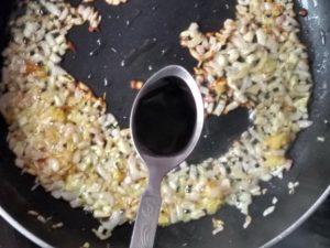 Gobi manchurian -soya sauce