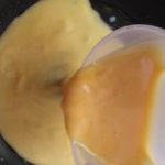 Egg fried rice - scramble