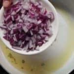 Chettinad chicken gravy- onion