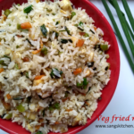 Veg fried rice | Chinese Veg paneer fried rice recipe - sangskitchen