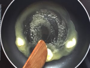White sauce pasta -butter