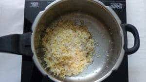 Sweet pongal -rice,dal