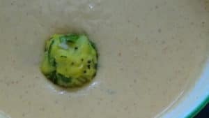 Potato bonda -dip in batter