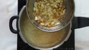 Sweet pongal -cashews