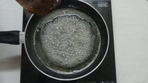 Badusha -boiling 