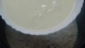 Aval payasam -milk