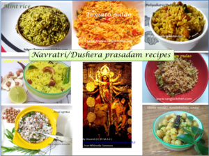 Dussehra/Navratri naivedyam savory recipes