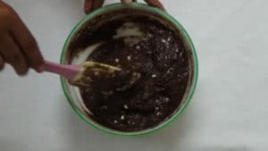 Chocolate cupcakes -muffin batter