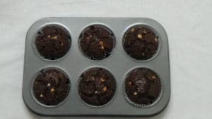 Chocolate cupcakes -ready