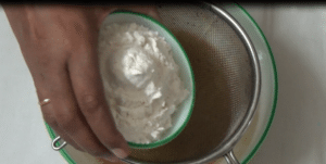 Sponge cake -flour+baking powder