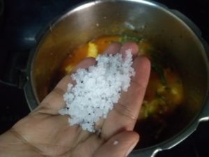 Hyderabad chicken biryani- salt