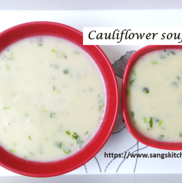 Cauliflower soup -thumnail