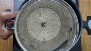 Thiruvathirai kali -rice in blender