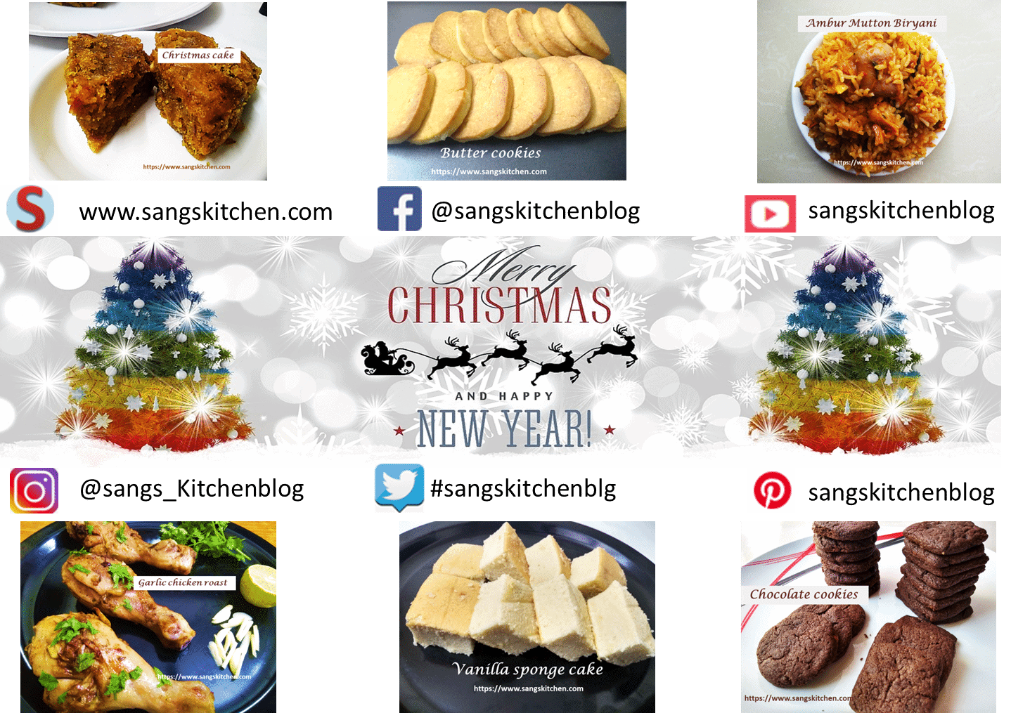 Christmas and New Year Recipes feature