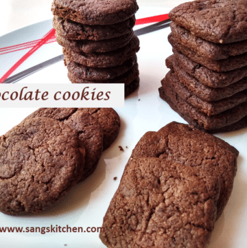 Chocolate cookies -thumbnail