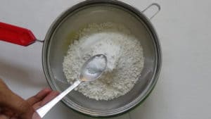 Oats cookies -baking salt