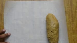 Oats cookies -knead
