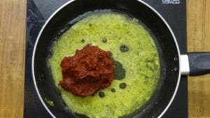 Chicken ghee roast -ground masala