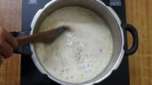 Javvarisi payasam -mix milk