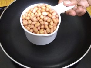 Peanut chutney -raw groundnuts