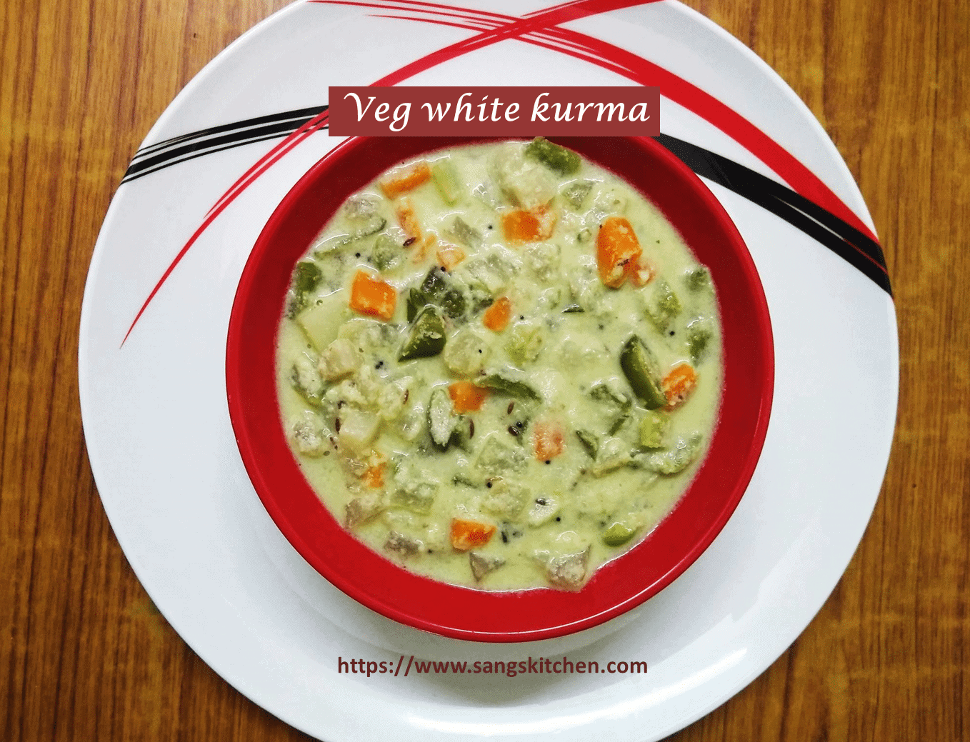 veg white kurma -feature