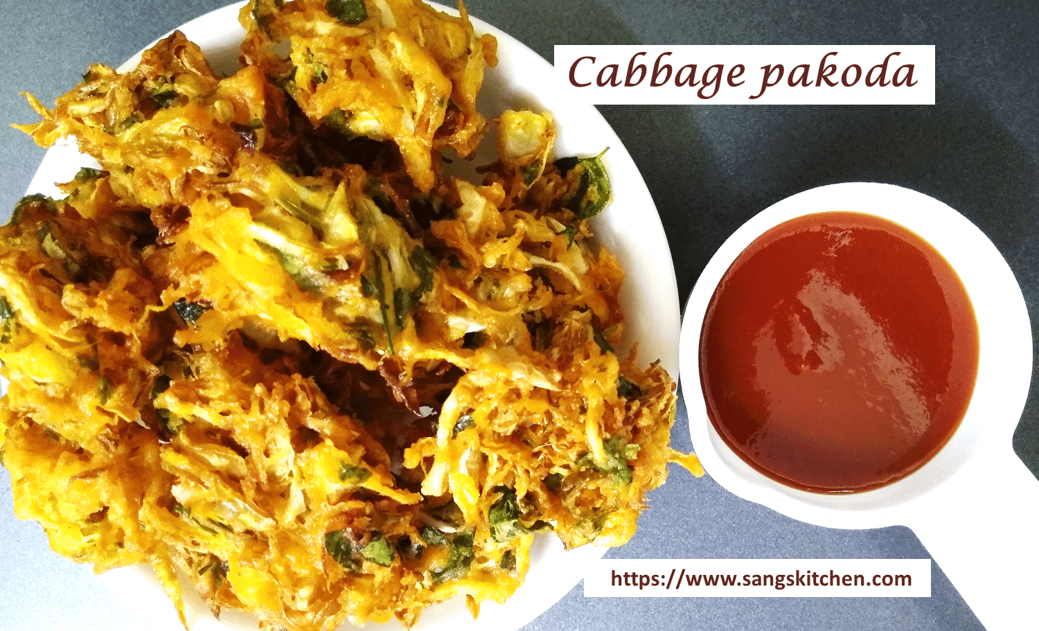 Cabbage pakoda -feature