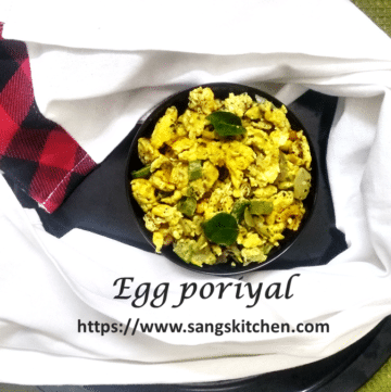 Egg poriyal -thumbnail