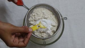 Apple cupcake -baking powder