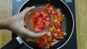 Capsicum chutney -tomato