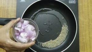 Bhindi masala -onion
