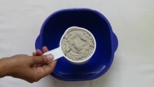 Bajra roti -kambu flour