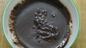 Chocolate moist cupcake -molten