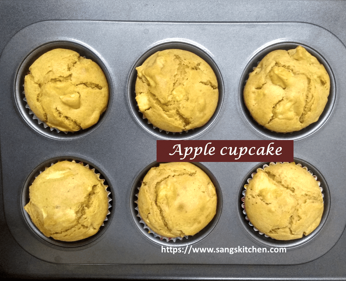 Apple cupcake -feature