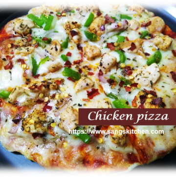 Chicken pizza -thumbnail
